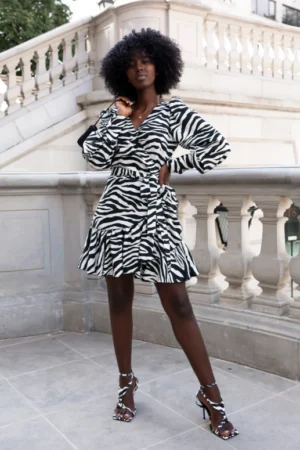 SUKIENKA "ANNA" - ZEBRA